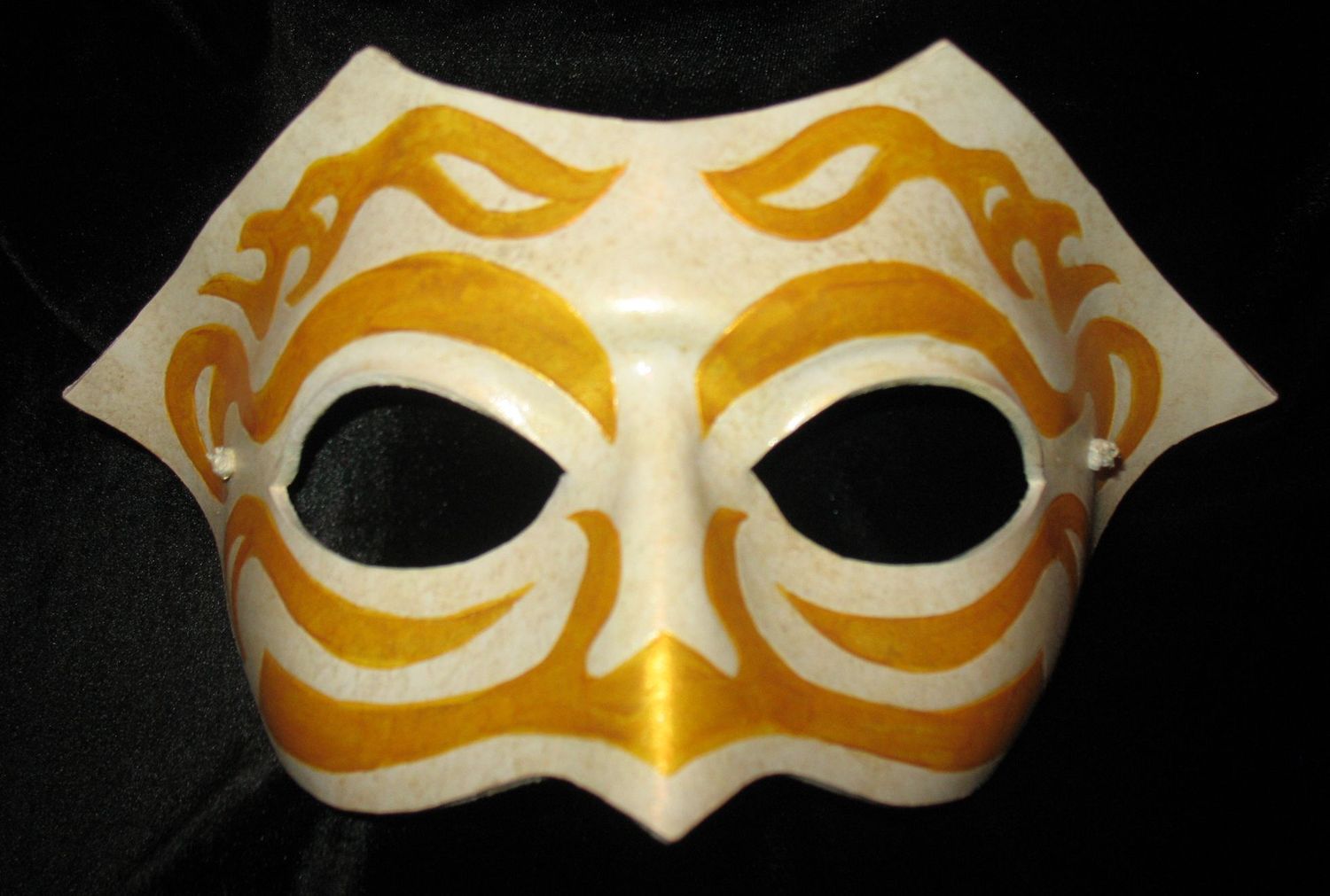Ivory & gold Gabriel mask.